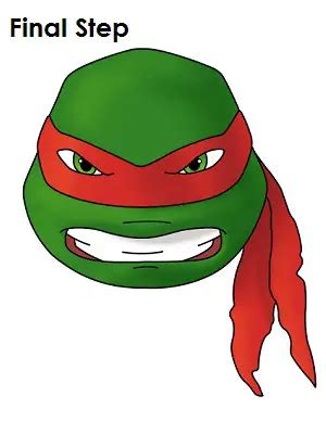 How to Draw Raphael (TMNT)