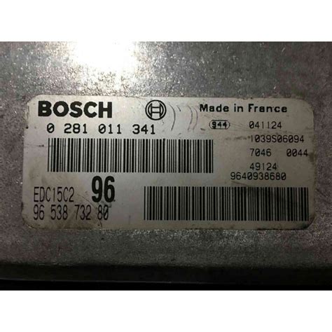 Ecu Bosch Edc C Peugeot I T Hdi Kw Hp