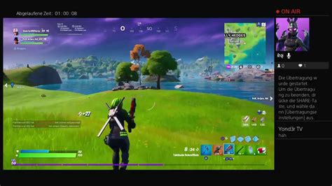 Mein Erster Stream Fortnite Mit Einem Freund Youtube