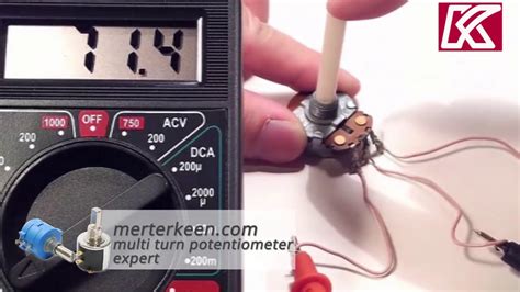 K Ohm Potentiometers Equipment Meterkeen Inc Youtube