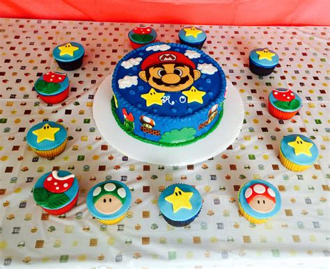 Arriba 40 Imagen Pastel De Cupcakes Mario Bros Abzlocal Mx