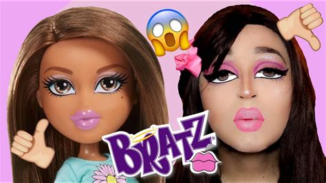 Turning Myself Into A Bratz Doll I Do My Makeup Without My Contacts