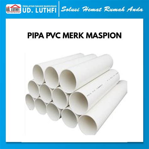 Jual Pipa Pvc Putih Abu Maspion Pipa Maspion Aw Putih Abu