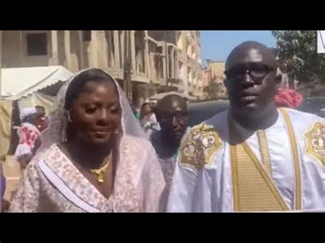 Baptême de la fille de Medoune diouf et diami gueye regarder larrivée