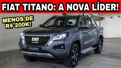 NOVA FIAT TITANO 2024 É A PICAPE MÉDIA MAIS BARATA DO BRASIL VAI