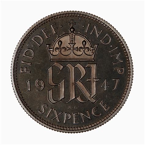 Sixpence Coin Type From United Kingdom Online Coin Club