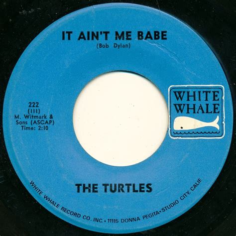 The Turtles It Ain T Me Babe Almost There 1965 Vinyl Discogs