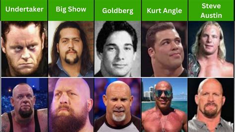 Wwe Wrestlers Then And Now Wwe Superstars Then And Now Youtube