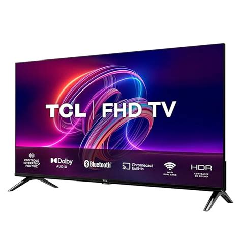 Smart TV 40 Full HD LED TCL 40S5400A Android Wi Fi Bluetooth Google