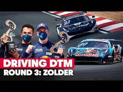 Driving DTM 2021: Alex Albon & Liam Lawson Podium in Zolder : formula1