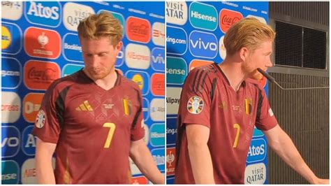 De Bruyne Reagisce Male Alla Domanda Scomoda Di Un Giornalista Italiano