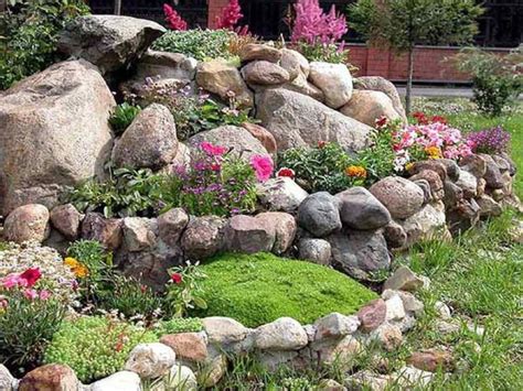 46 Simple Rock Garden Designs Home Garden