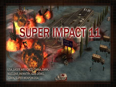 Super Impact Feature Generals Project Raptor War Commanders Mod