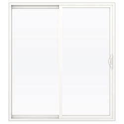 Jeld Wen Builders Series W X H White Vinyl Reversible Sliding