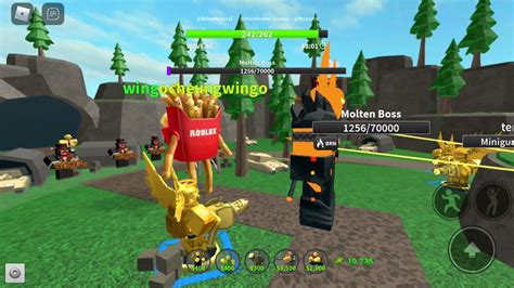 Roblox Tds Ep Duo Beat Molten Boss Youtube