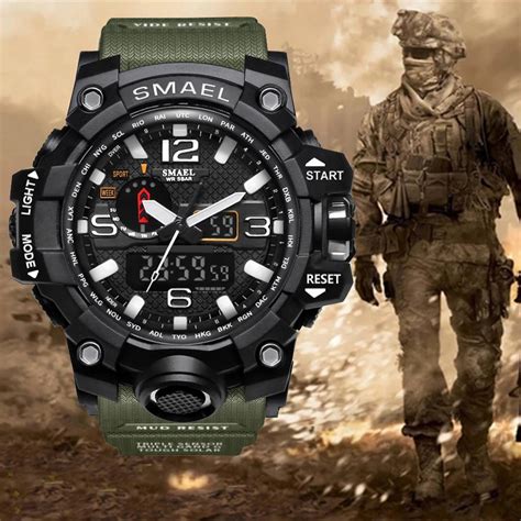 SMAEL Men Military Watch Men Waterproof Sport Watch For Mens Watches