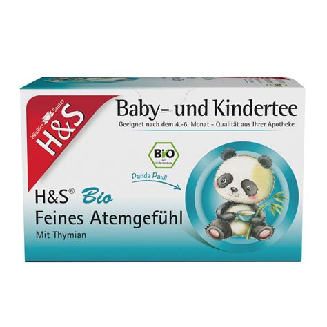 H&S® Baby- und Kindertee Feines Atemgefühl 20x1,2 g - Shop Apotheke