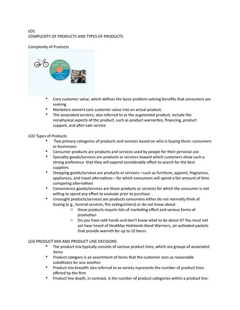 Chapter 9 Lo Complexity Of Products And Types Of Products Complexity