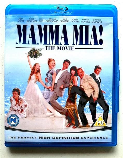 Mamma Mia The Movie Genuine Blu Ray Amazon USA Imported Bluray