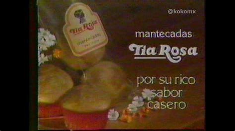 Comerciales 80s Mantecadas Tía Rosa Youtube