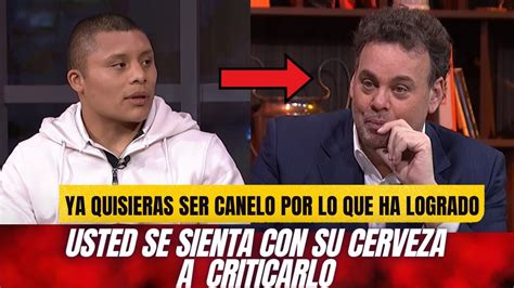 PITBULL CRUZ REVIENTA A DAVID FAITELSON ASÍ DEFENDIÓ EN VIVO A CANELO