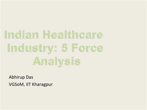 Indian Health Care Industry Ppt