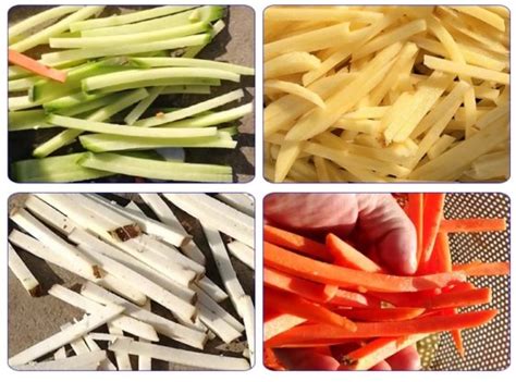 2023 Industrial Electric Cassava Crisp Carrot Taro Strips Fries Cutter