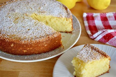 Italian Lemon Ricotta Cake Light Moist Recipe Recipe Lemon