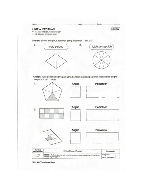 Docx Bahan Penilaian Lembaran Kerja Dokumen Tips