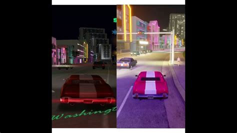 Gta Vice City Original Vs Definitive Edition Comparison Of Details