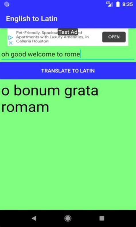 Translate English To Latin Translator Amazonca Apps For Android