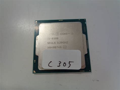 【傷や汚れあり】intel Core I5 I5 6500 Sr2l6 320ghz Socket1151 管理c305の落札情報詳細