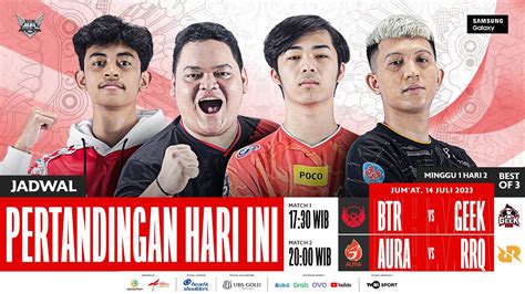 LIVE MPL ID S12 Regular Season Hari 2 Minggu 1 Bahasa Indonesia