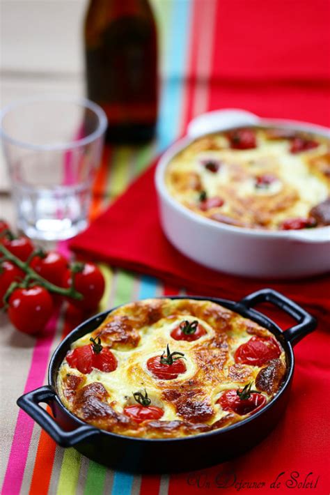 Clafoutis Sal Aux Tomates Cerise Et Au Ch Vre Un D Jeuner De Soleil