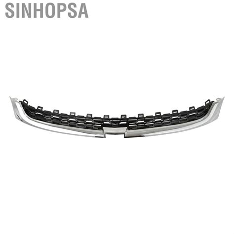 Sinhopsa Front Mesh Bumper Grille Decorative Car Upper Beehive Airflow