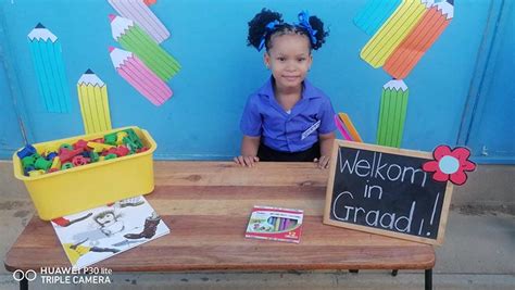 graad  eerste skooldag die hoorn
