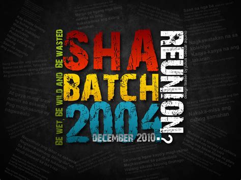 Graphics And Etc My Design Teaser For My High School Batch Reunion