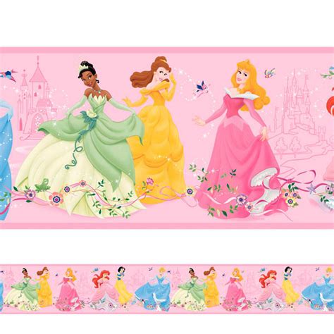 Adesivo Decorativo Faixa Princesas 4