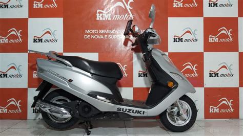 Suzuki Burgman I Prata Km Motos Sua Loja De Motos Seminovas