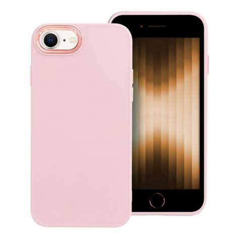 Capa Para IPhone SE 2020 SE 2022 Hibrida Frame Pink Kuantokusta