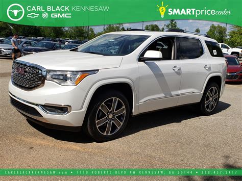 Pre Owned 2019 Gmc Acadia Denali Sport Utility In Kennesaw C110628 Carl Black Chevrolet Buick