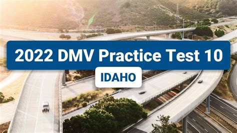 2024 Idaho DMV Practice Test 10 YouTube