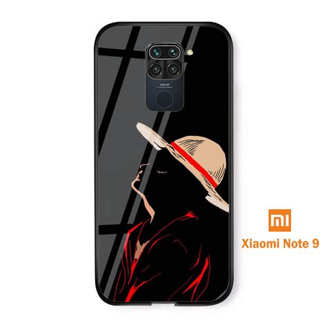 Xiaomi Redmi Note 9 Softcase Glass Kaca ONE PIECE S10 Casing Hp