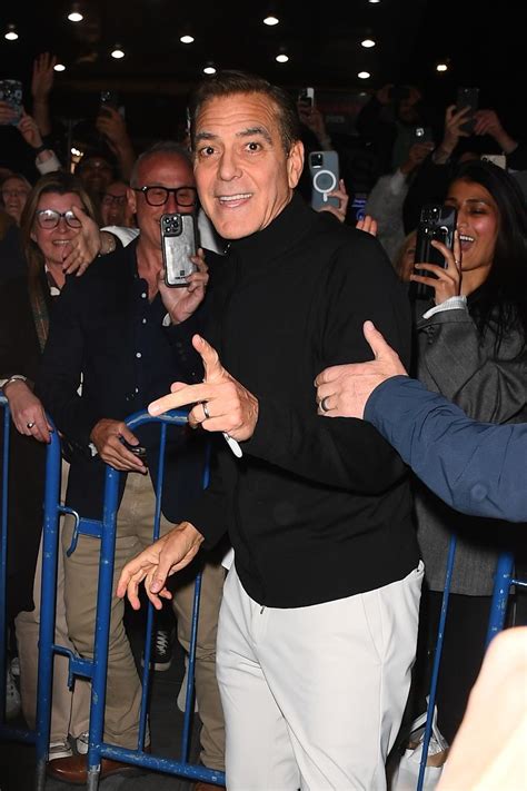 George Clooney Shows Off His New Hair Color On Broadway After Admitting