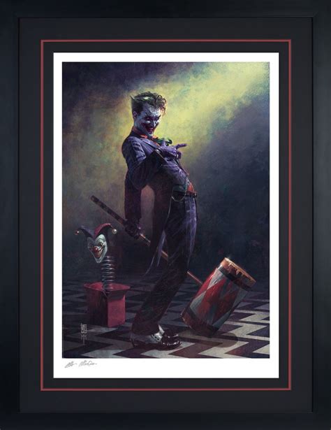 The Joker Clown Prince Of Crime Fine Art Print By Marco Mastrazzo