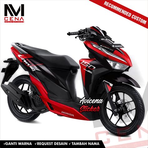 Jual Sticker Decal Full Body Honda Vario New 125 150 Decal Sticker