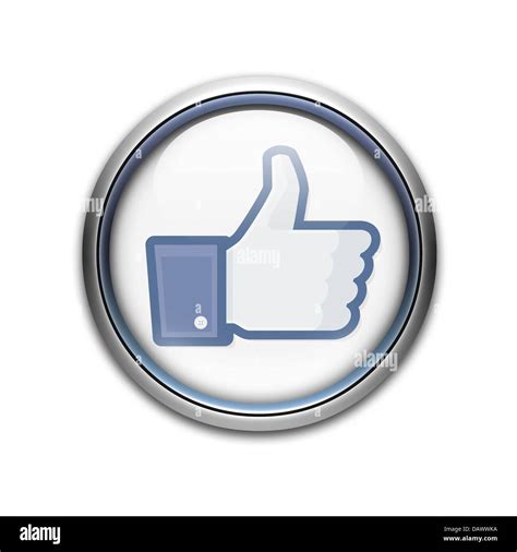 Facebook like logo symbol icon flag emblem Stock Photo - Alamy