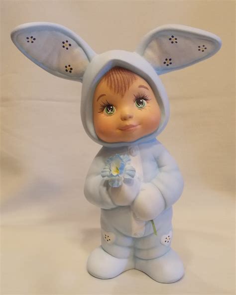 Baby Boy in Bunny Costume