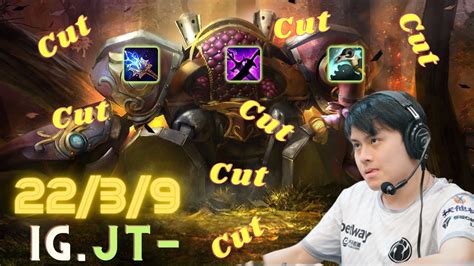 IG JT Timbersaw OFFLANE CUT EVERYTHING BEYOND GODLIKE Dota 2 Pro