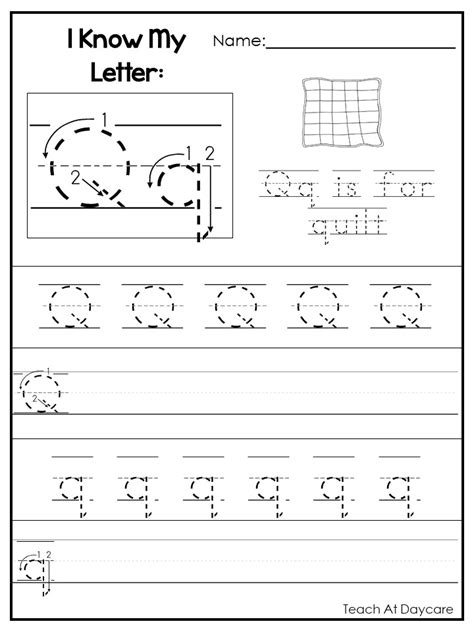 40 No Prep P And Q Letter Reversal Worksheets Made By Teachers